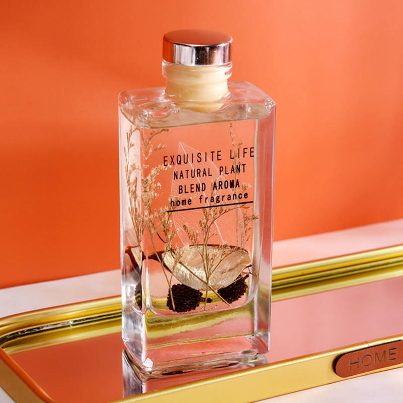 Dekoracija od suhog cvijeća bez difuzora od trske za aromaterapiju vatre