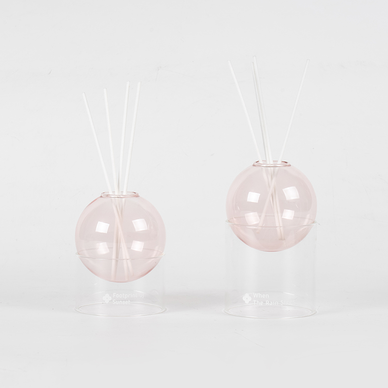 Baza od prozirnog stakla, difuzor tipa staklene kugle za aromaterapiju stiliziranja