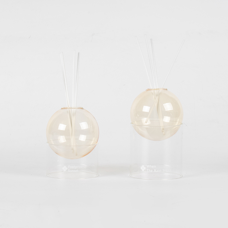Baza od prozirnog stakla, difuzor tipa staklene kugle za aromaterapiju stiliziranja
